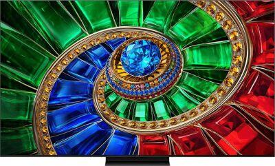 ��������� QLED TCL 85" 85RM7L ������ 4K Ultra HD 144Hz MEMC DVB-T DVB-T2 DVB-C DVB-S DVB-S2 USB WiFi Smart TV