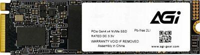 ���������� SSD AGi PCIe 4.0 x4 1TB AGI1T0G43AI818 AI818 M.2 2280