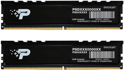 ������ DDR5 2x8GB 4800MHz Patriot PSP516G4800KH1 Signature Premium RTL PC5-38400 CL40 DIMM UDIMM 288-pin 1.1� kit single rank � ���������� Ret