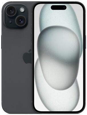 �������� Apple A3090 iPhone 15 256Gb ������ �������� 3G 4G 1Sim 6.1" 1179x2556 iOS 17 48Mpix 802.11 a/b/g/n/ac/ax NFC GPS GSM900/1800 Protect