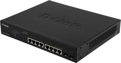 ���������� D-Link DGS-1100-10MPPV2/A DGS-1100-10MPPV2/A3A (L2) 8x1����/� 2SFP 8PoE+ 242W �������������