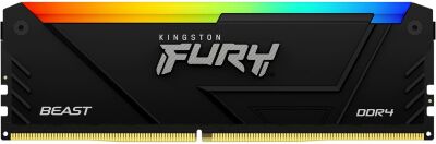������ DDR4 16GB 3600MHz Kingston KF436C18BB2A/16 Fury Beast RGB RTL Gaming PC4-28800 CL18 DIMM UDIMM 288-pin 1.35� single rank � ���������� Ret