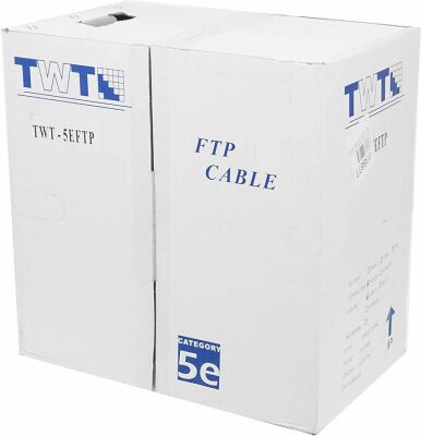 ������ �������������� Lanmaster TWT-5EFTP ���.5E FTP 4 ���� 24AWG PVC ���������� 305� �����