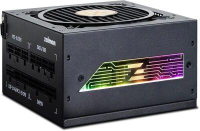 ���� ������� Zalman ATX 1000W ZM1000-TMX2 VIEW Gen.5 80+ gold 24pin APFC 120mm fan color LED 12xSATA Cab Manag RTL