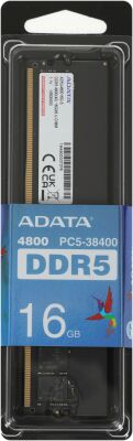 ������ DDR5 16GB 4800MHz A-Data AD5U480016G-S RTL PC5-38400 CL40 DIMM UDIMM 288-pin 1.1� single rank Ret