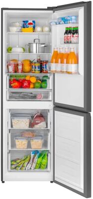 ����������� Weissgauff WRK 185 Total NoFrost Inverter Black Glass 2-�������. ������ ��������