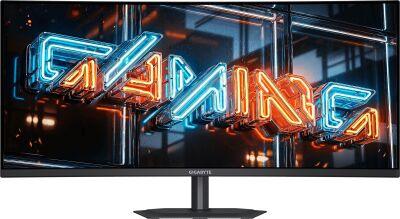 ������� Gigabyte 34" MO34WQC36 ������ OLED LED 21:9 HDMI M/M ������� HAS Piv 300cd 178��/178�� 3440x1440 360Hz DP UW USB 8.89��