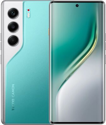 �������� Tecno Camon 40 Pro 5G 256Gb 8Gb ������� �������� 3G 4G 2Sim 6.78" 1080x2436 Android 15 50Mpix 802.11 a/b/g/n/ac/ax NFC GPS GSM900/1800 GSM1900 Protect FM