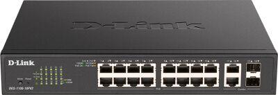 ���������� D-Link DGS-1100-18PV2/A DGS-1100-18PV2/A3A (L2) 16x1����/� 2x�����(1000BASE-T/SFP) 2SFP 130W �������������