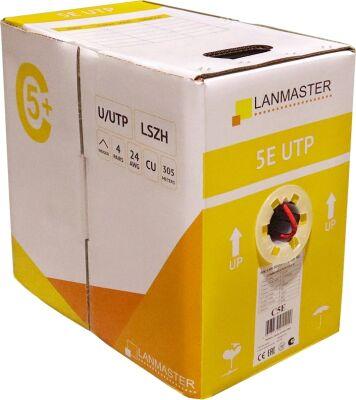 ������ �������������� Lanmaster LAN-5EUTP-PT-LSZH-RD ���.5E UTP 4 ���� 24AWG LSZH ���������� 305� �������