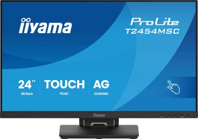 ������� Iiyama 23.8" ProLite T2454MSC-B3AG ������ IPS LED 16:9 HDMI M/M ��������� HAS 300cd 178��/178�� 1920x1080 75Hz DP FHD USB Touch 5.4��