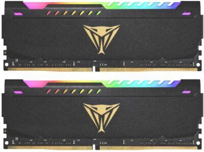   DIMM DDR4-3200 32GB (16GBx2) RGB PVSR432G320C8K PATRIOT