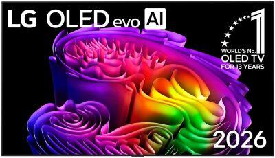 ��������� OLED LG 65" OLED65G6RLA.ARUG �������� ������� 4K Ultra HD 120Hz DVB-T2 DVB-C DVB-S2 USB WiFi Smart TV