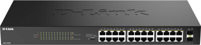 ���������� D-Link DGS-1026P DGS-1026P/A1A (L2) 24x1����/� 2SFP 24PoE 240W �������������