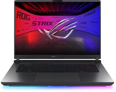 ������� Asus ROG Strix G16 G615JMR-TS414 Core i7 14650HX 16Gb SSD512Gb NVIDIA GeForce RTX 5060 8Gb 16" IPS WQXGA (2560x1600) ��� �� grey WiFi BT Cam (90NR0LB1-M00KA0)