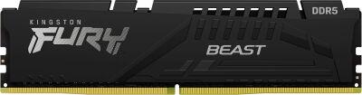 ������ DDR5 16GB 5200MHz Kingston KF552C40BB-16 Fury Beast RTL Gaming PC5-41600 CL40 DIMM UDIMM 288-pin 1.25� single rank � ���������� Ret