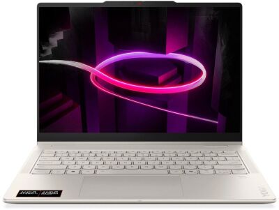 ������� Lenovo Yoga 7 14AGP11 Ryzen AI 5 435 16Gb SSD512Gb AMD Radeon 840M 14" OLED Touch WUXGA (1920x1200) Windows 11 Home beige WiFi BT Cam (83TD0082RK)