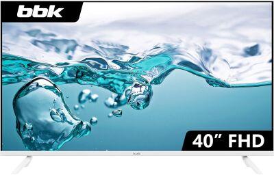 ��������� LED BBK 40" 40LEM-1045/FTS2C (W) ����� FULL HD 60Hz DVB-T2 DVB-C DVB-S2 USB (RUS)