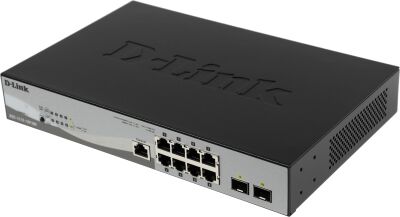 ���������� D-Link DGS-1210-10P/ME/B1A 8x1����/� 2SFP 8PoE �����������