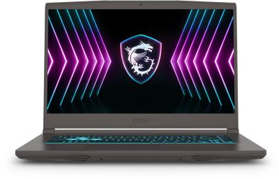 ������� MSI Thin 15 B2RVE-3451XRU Core 7 240H 16Gb SSD512Gb NVIDIA GeForce RTX4050 6Gb 15.6" IPS FHD (1920x1080) ��� �� grey WiFi BT Cam (9S7-16R831-3451)