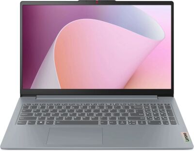 ������� Lenovo IdeaPad Slim 3 15AMN8 Ryzen 5 40 16Gb SSD512Gb AMD Radeon 610M 15.6" IPS FHD (1920x1080) ��� �� grey WiFi BT Cam (82XQ01DNSA)