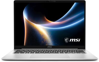 ������� MSI Modern 14S AI+ G3MG-010XRU Core Ultra 7 355 16Gb SSD512Gb Intel Graphics 14" OLED FHD+ (1920x1200) ��� �� silver WiFi BT Cam (9S7-14U212-010)