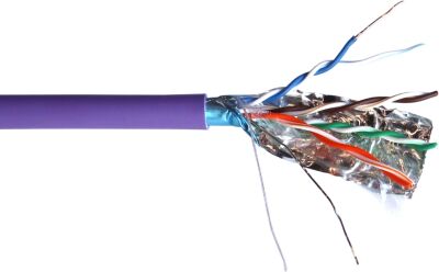 ������ �������������� Lanmaster TWT-5EFTP-NGLS ���.5E FTP 4 ���� 24AWG ��(�)-LS ���������� 305� ����������