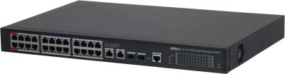 ���������� Dahua DH-S4228-24GT-360 28x1����/� 2SFP 24PoE 360W �����������