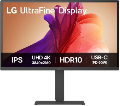 ������� LG 27" UltraFine 27U730A-B ������ IPS LED 16:9 HDMI M/M ������� HAS 1000:1 300cd 178��/178�� 3840x2160 60Hz DP 4K USB 7.7��
