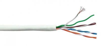 ������ �������������� Lanmaster LAN-5EUTP-HFLT-WH ���.5E UTP 4 ���� 24AWG LSZH ���������� 305� �����