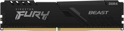 ������ DDR4 16GB 3600MHz Kingston KF436C18BB/16 Fury Beast Black RTL Gaming PC4-28800 CL18 DIMM UDIMM 288-pin 1.35� single rank � ���������� Ret