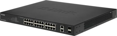 ���������� D-Link DGS-1100-26MPPV2/A3A (L2) 24x1����/� 2x�����(1000BASE-T/SFP) 2SFP 24PoE 90W �����������