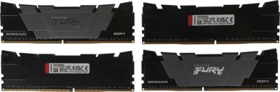 ������ DDR4 4x8GB 3200MHz Kingston KF432C16RB2K4/32 Fury Renegade Black RTL Gaming PC4-25600 CL16 DIMM UDIMM 288-pin 1.35� single rank � ���������� Ret