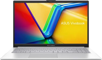 ������� Asus Vivobook Go 15 E1504FA-BQ4328 Ryzen 5 40 16Gb SSD512Gb AMD Radeon 610M 15.6" IPS FHD (1920x1080) ��� �� silver WiFi BT Cam (90NB0ZR1-M077D0)