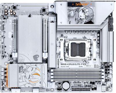����������� ����� Gigabyte B850 A ELITE-P ICE Socket AM5 AMD B850 4xDDR5 ATX AC`97 8ch(7.1) 5Gigabit RAID+HDMI