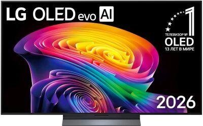 ��������� OLED LG 55" OLED55C6RLA.ARU ������/����������� 4K Ultra HD 120Hz DVB-T DVB-T2 DVB-C DVB-S2 USB WiFi Smart TV (RUS)