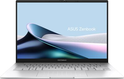 ������� Asus Zenbook 14 UX3405CA-PP477 Core Ultra 9 285H 32Gb SSD512Gb Intel Graphics 14" OLED 3K (2880x1800) ��� �� silver WiFi BT Cam Bag (90NB14W2-M00N00)