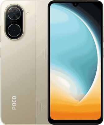 �������� Xiaomi Poco C71 128Gb 4Gb ������� �������� 3G 4G 2Sim 6.88" 720x1640 Android 15 Go 32Mpix 802.11 a/b/g/n/ac GPS GSM1900 FM A-GPS microSD max2048Gb