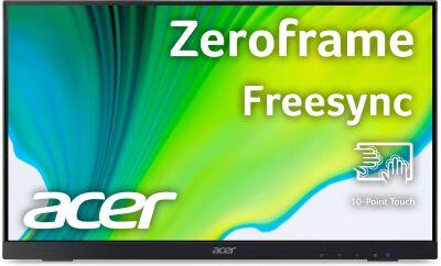 ������� Acer 21.5" UT222QBMIP ������ IPS LED 16:9 HDMI M/M ��������� 1000:1 250cd 178��/178�� 1920x1080 75Hz FreeSync VGA DP FHD USB Touch 3.5��