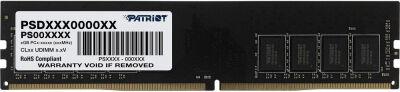 ������ DDR4 16GB 3200MHz Patriot PSD416G320081 Signature RTL Gaming PC4-25600 CL22 DIMM UDIMM 288-pin 1.2� single rank Ret