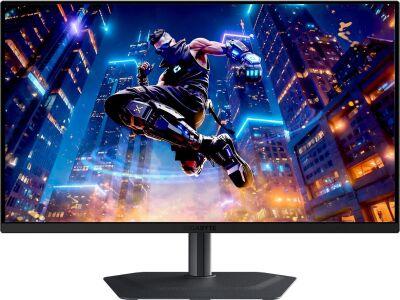 ������� Gigabyte 27" MO27Q3 EK ������ QD OLED LED 16:9 HDMI M/M ������� HAS Piv 1500000:1 250cd 178��/178�� 2560x1440 360Hz G-Sync FreeSync Premium Pro DP QHD 6.55��