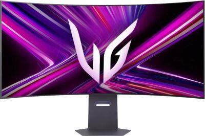 ������� LG 44.5" 45GX950A-B ������ OLED LED 21:9 HDMI M/M ������� HAS Piv 1300cd 178��/178�� 5120x2160 165Hz G-Sync FreeSync Premium Pro DP WU USB 14��