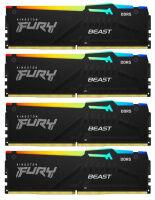 ������ ������ DIMM 64GB (16GB�4) DDR5-6000 RGB KF560C40BWAK4-64 KINGSTON