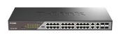  24PORT 10/100/1000M T/SFP DSS-200G-28MP/A1A D-LINK
