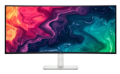������� Dell 34" S3425DW 1800R, 21:9, VA, UWQHD, 1/5ms, 300cd, 120Hz, HDMI, USB, USB-C, HAS