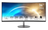 ������� MSI 34" PRO MP341CQ E12 1500R, 21:9, VA, UWQHD, 1/4ms, 300cd, 120Hz, HDMI, DP, SPK