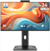 ������� MSI 23,8" PRO MP245PDG E14, 16:9, IPS, FHD, 1/4ms, 250cd, 144Hz, HDMI, DP, DP out, USB, USB-C, CAM, SPK, HAS