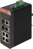 ���������� Dahua DH-IS4207-4GT-120 (L2) 1x100����/� 4x1����/� 2SFP 4PoE 120W �����������