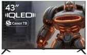 ��������� QLED Sber 43" SDX-43UQ6033 ����� �� Frameless ������ 4K Ultra HD 60Hz DVB-T2 DVB-C DVB-S2 USB WiFi Smart TV (RUS)