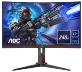 ������� AOC 31,5" C32G2ZE/BK, 16:9, VA, FHD, 4ms, 240Hz, 300cd, HDMI, DP